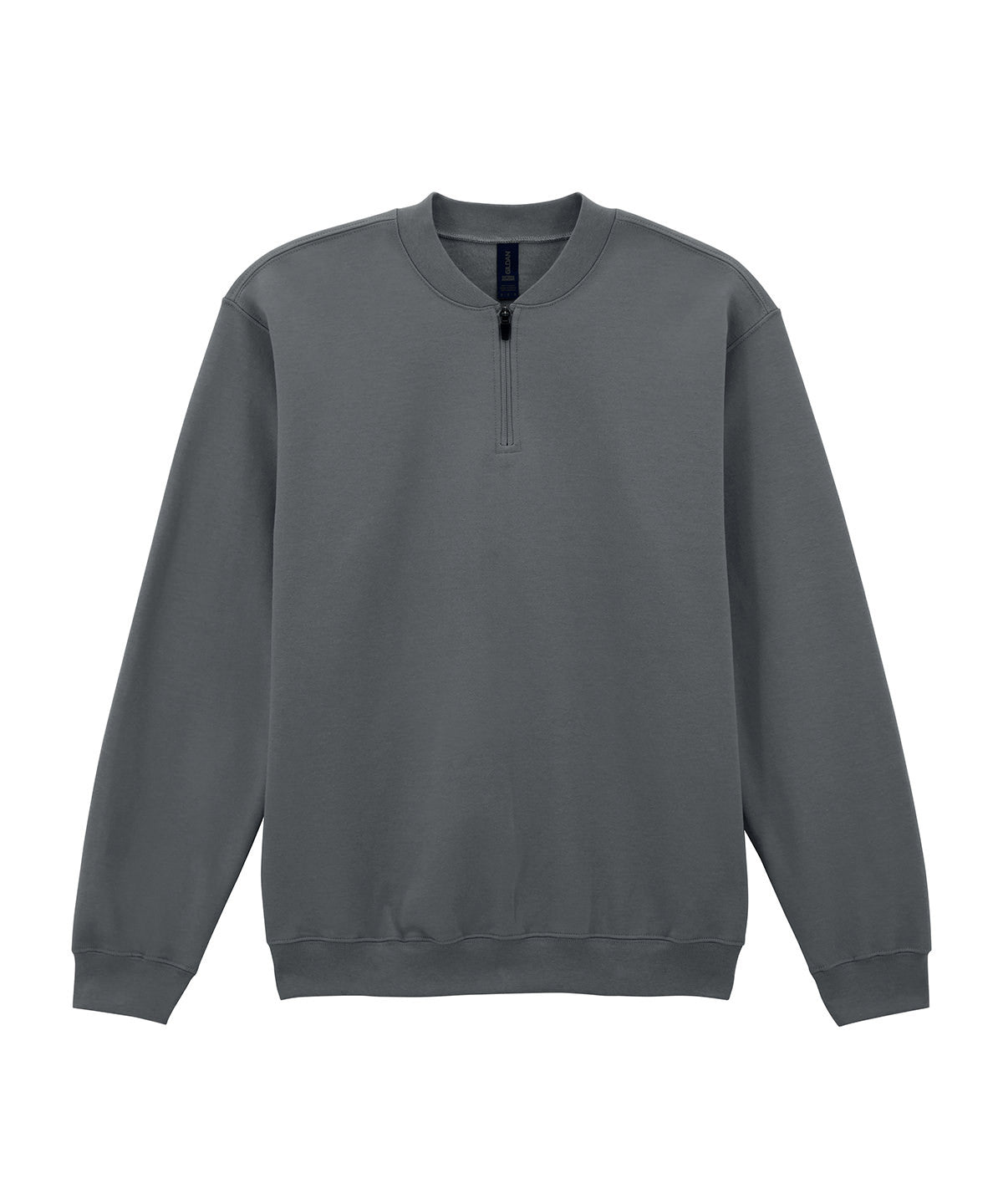 Softstyle Midweight Quarter Zip Sweatshirt | CHARCOAL