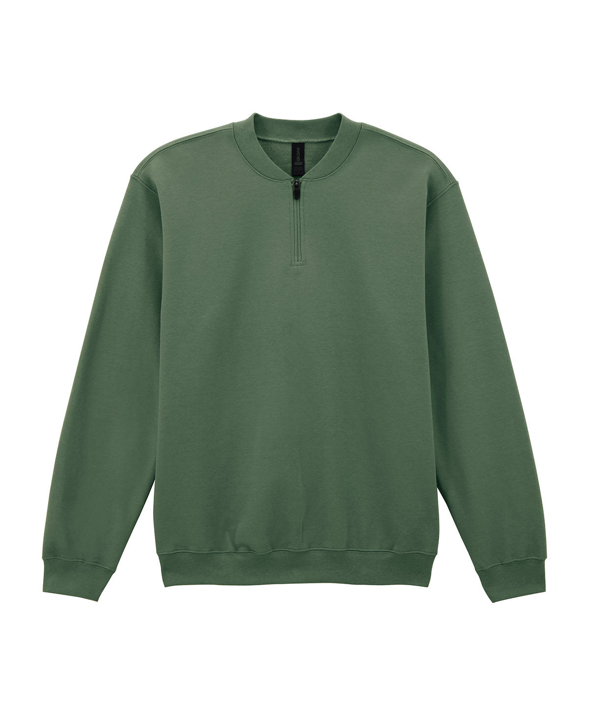 Softstyle Midweight Quarter Zip Sweatshirt | MILITARY GREEN
