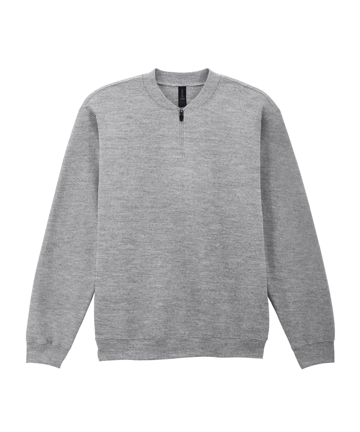 Softstyle Midweight Quarter Zip Sweatshirt | RINGSPUN SPORTS GREY