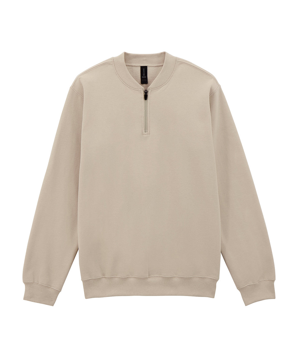 Softstyle Midweight Quarter Zip Sweatshirt | SAND