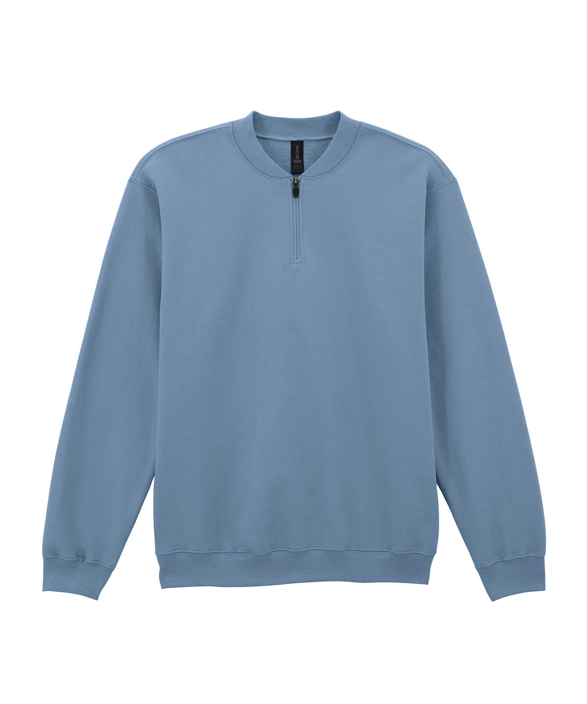 Softstyle Midweight Quarter Zip Sweatshirt | STONE BLUE