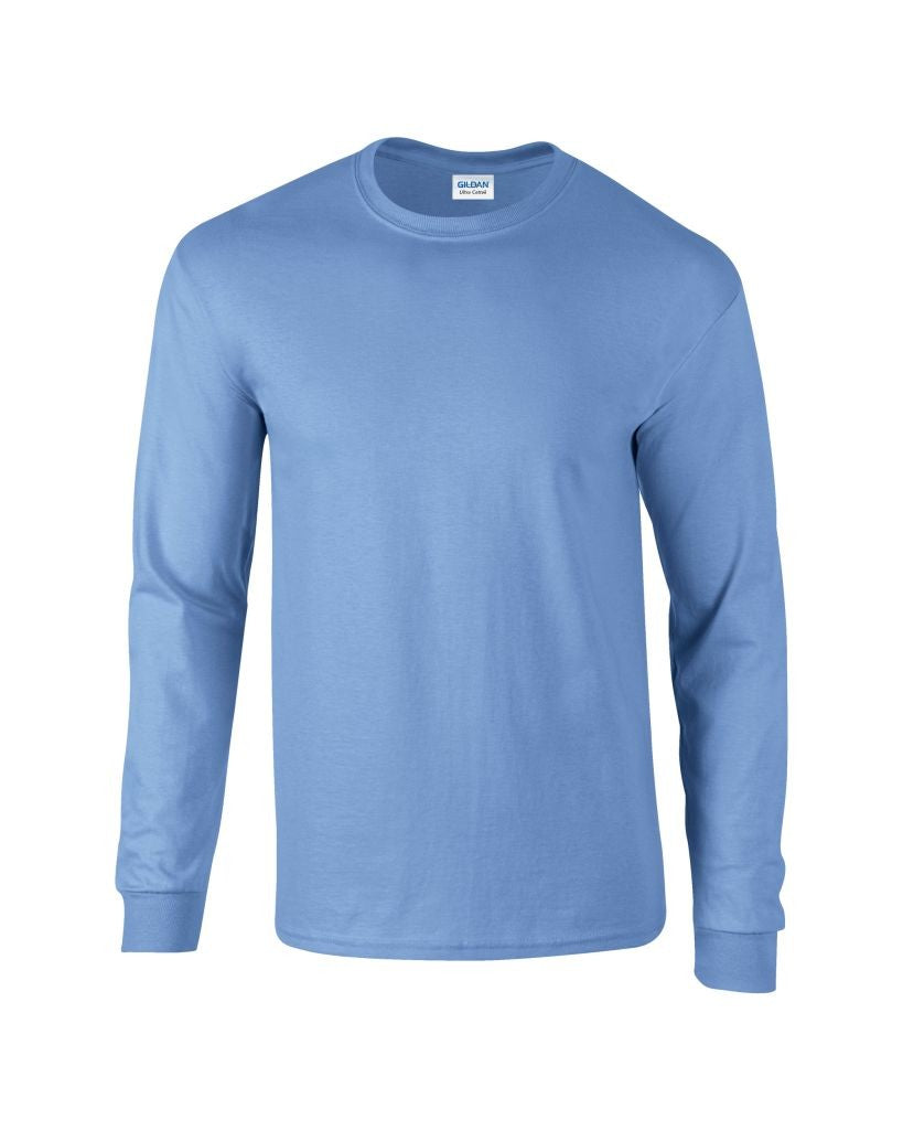 Ultra Cotton Adult Long Sleeve T | CAROLINA BLUE