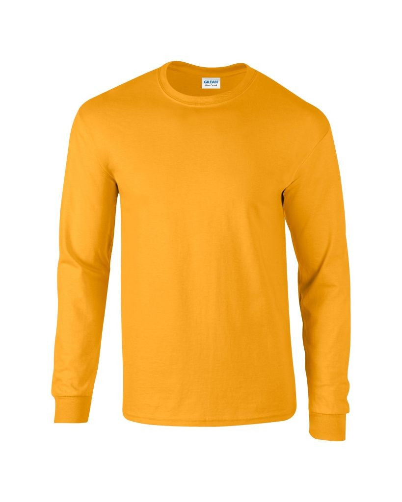 Ultra Cotton Adult Long Sleeve T | GOLD
