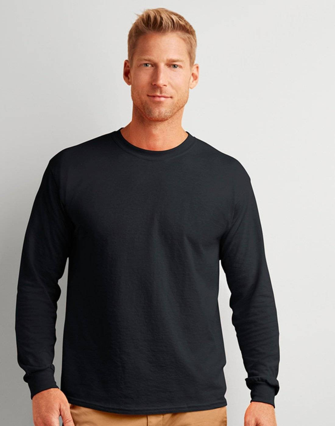 Ultra Cotton Adult Long Sleeve T | CAROLINA BLUE