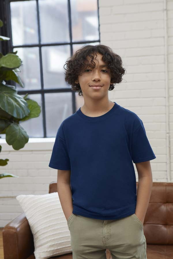 Softstyle Midweight Youth T-Shirt | PITCH BLACK