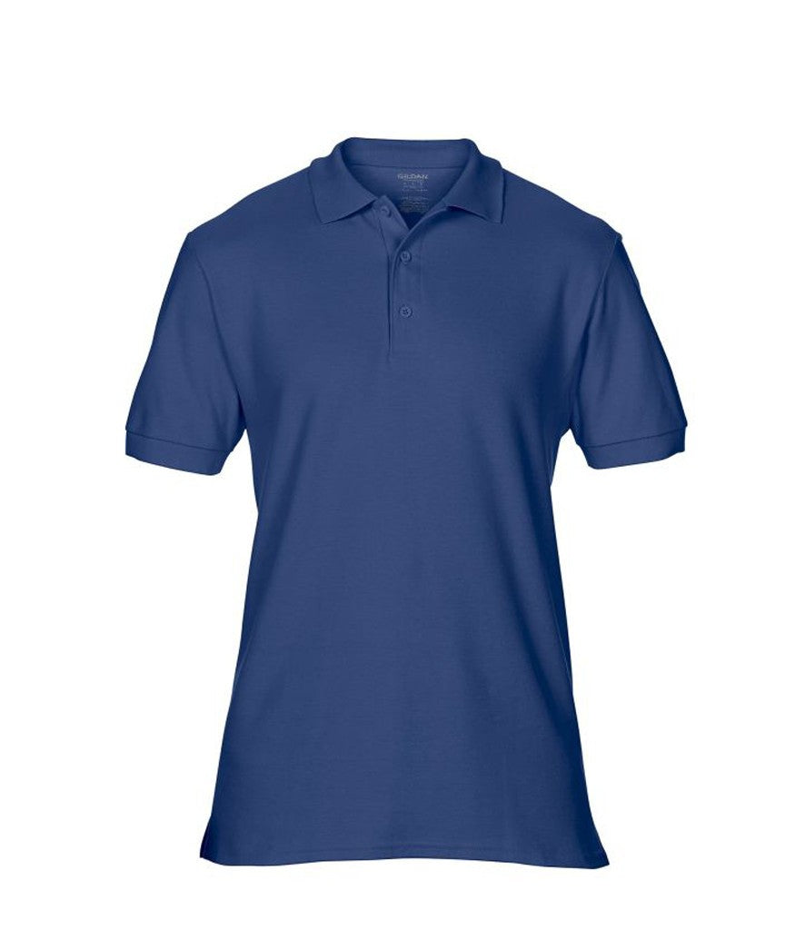 Premium Cotton Double Pique Sport Shirt | NAVY