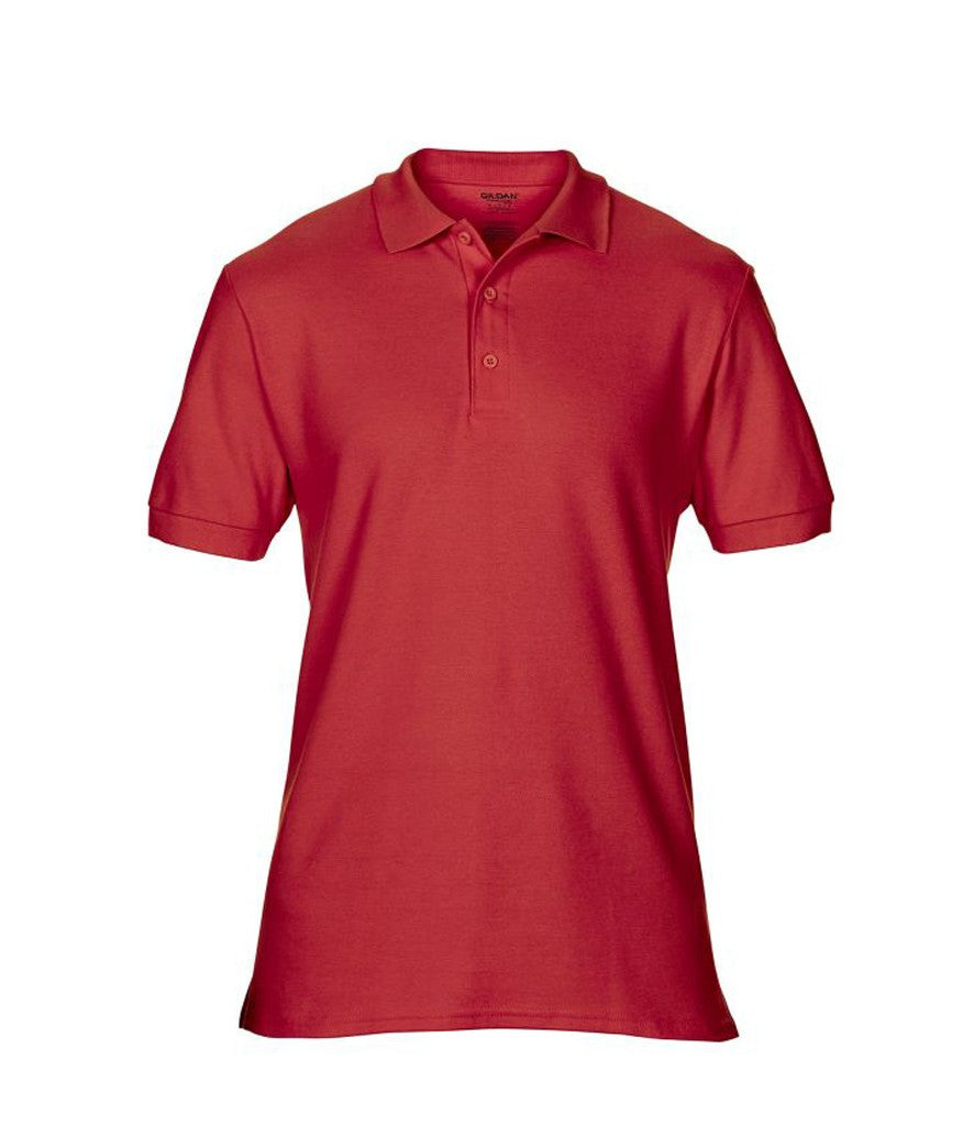 Premium Cotton Double Pique Sport Shirt | RED