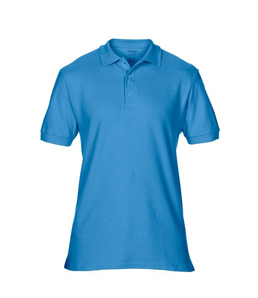 Premium Cotton Double Pique Sport Shirt | SAPPHIRE