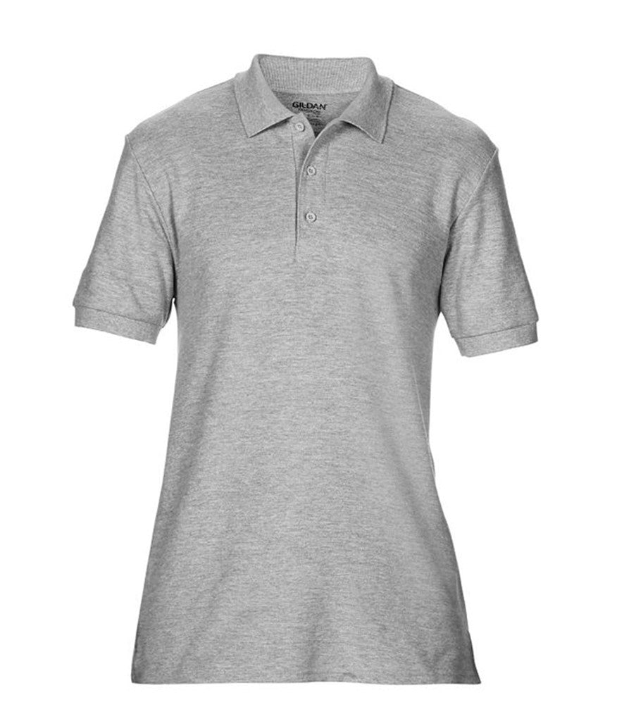 Premium Cotton Double Pique Sport Shirt | SPORTS GREY