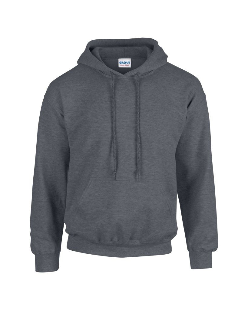 Heavyweight Blend Adult Hooded Sweatshirt | DARK HEATHER