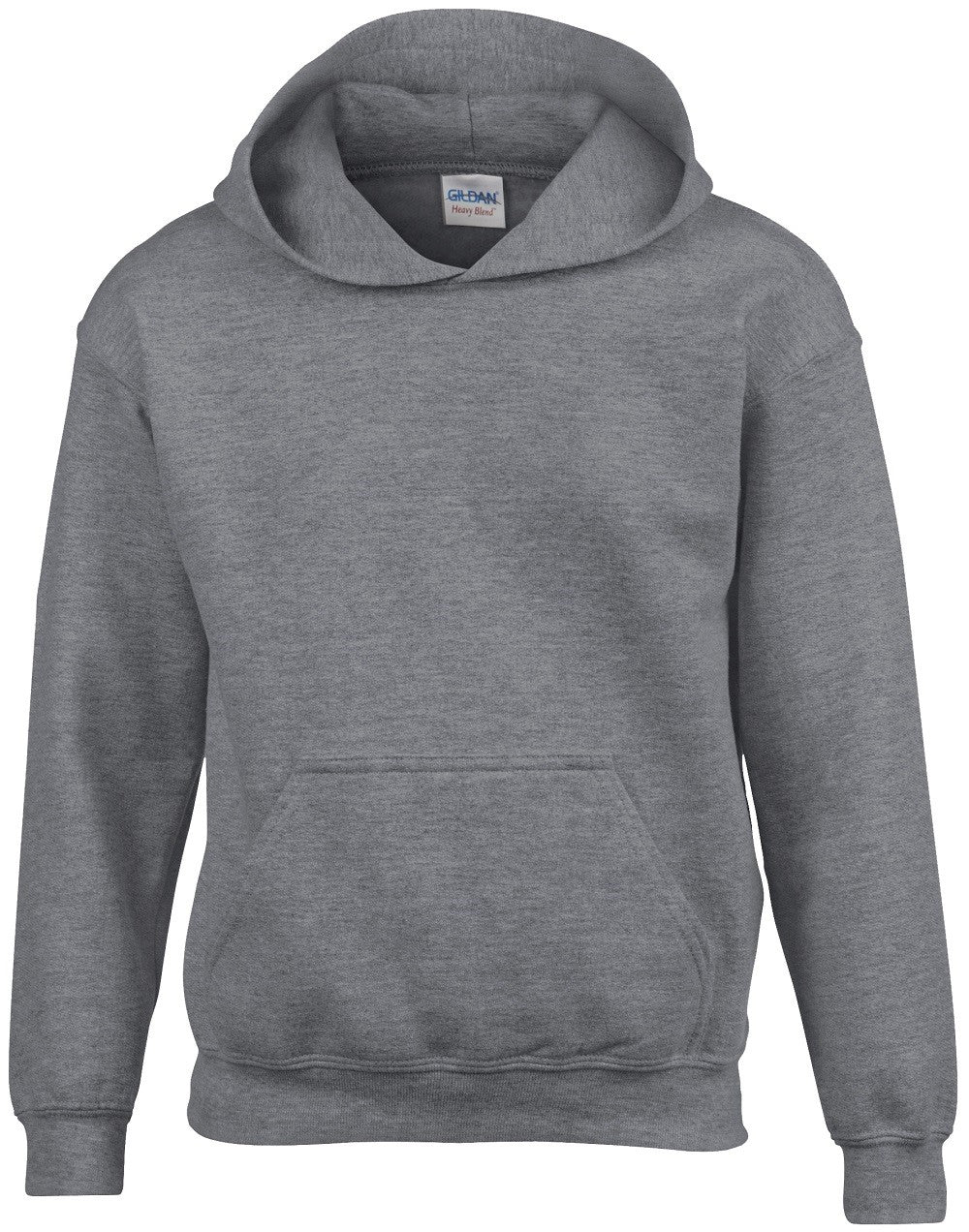 Heavyweight Youth Hooded Sweatshirt | GRAPHITE HEATHER