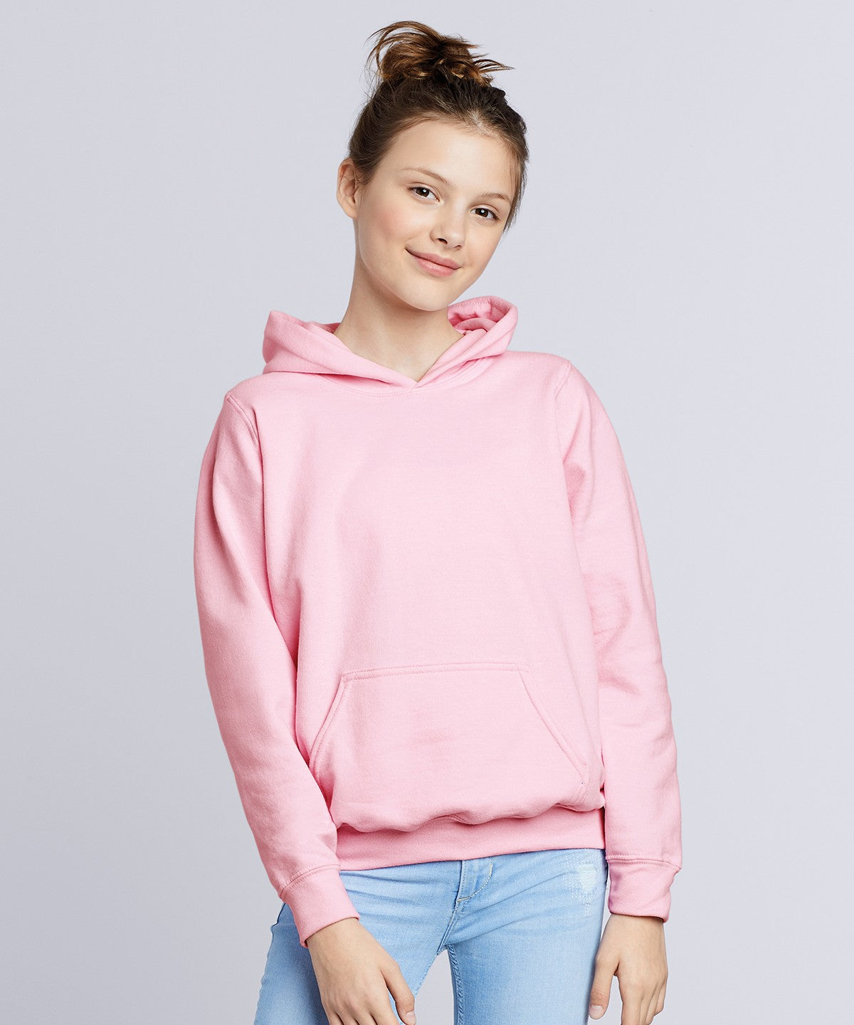 Heavyweight Youth Hooded Sweatshirt | FOREST GREEN