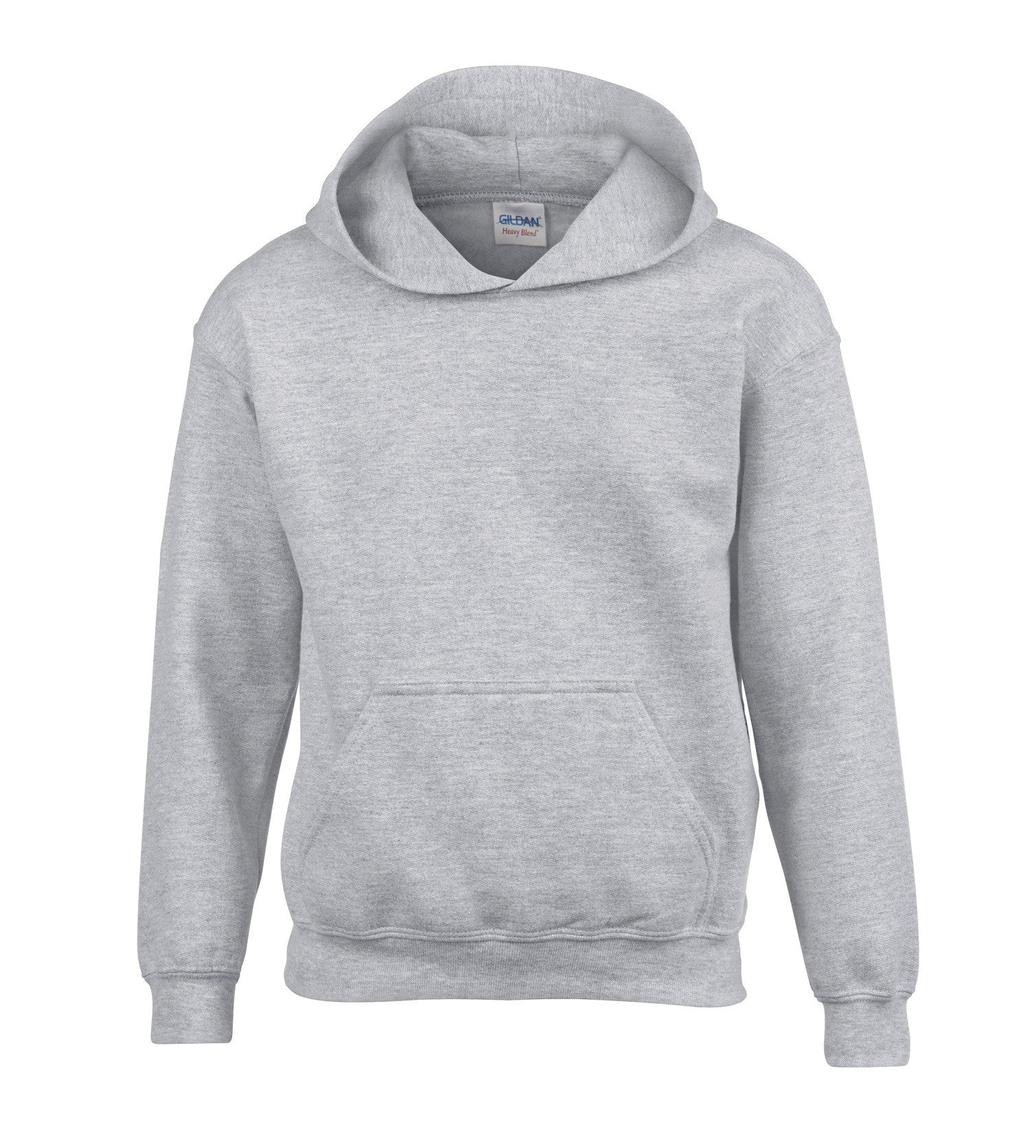 Heavyweight Youth Hooded Sweatshirt | SPORTS GREY