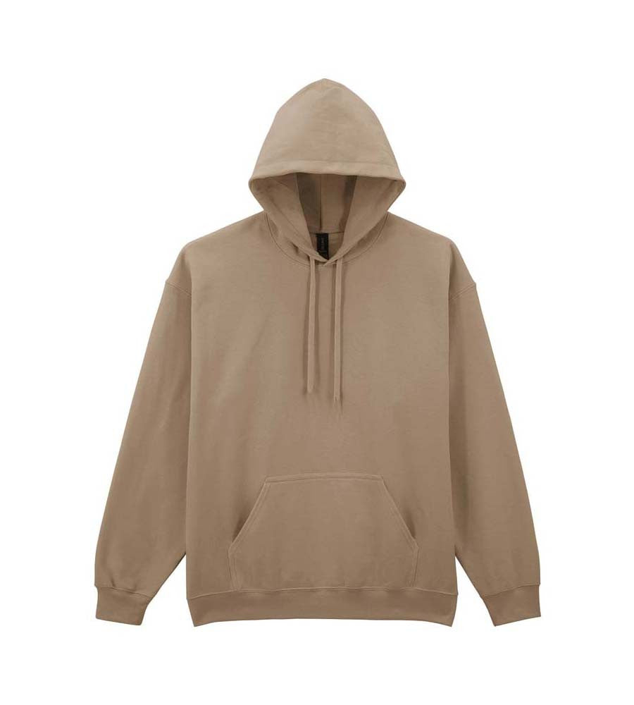 Softstyle Midweight Fleece Adult Hoodie | BROWN SAVANA