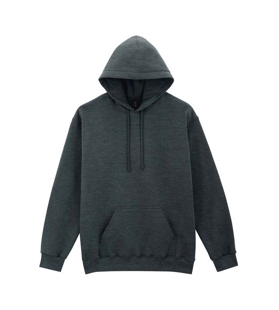Softstyle Midweight Fleece Adult Hoodie | DARK HEATHER