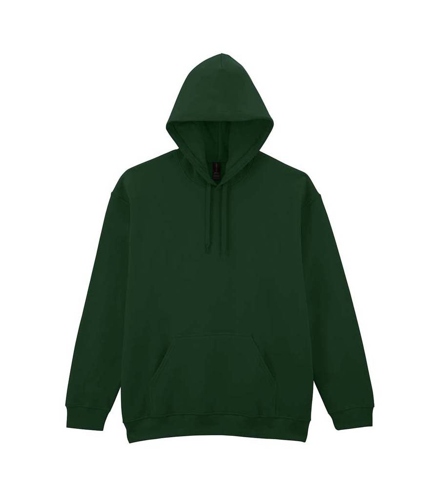 Softstyle Midweight Fleece Adult Hoodie | FOREST GREEN