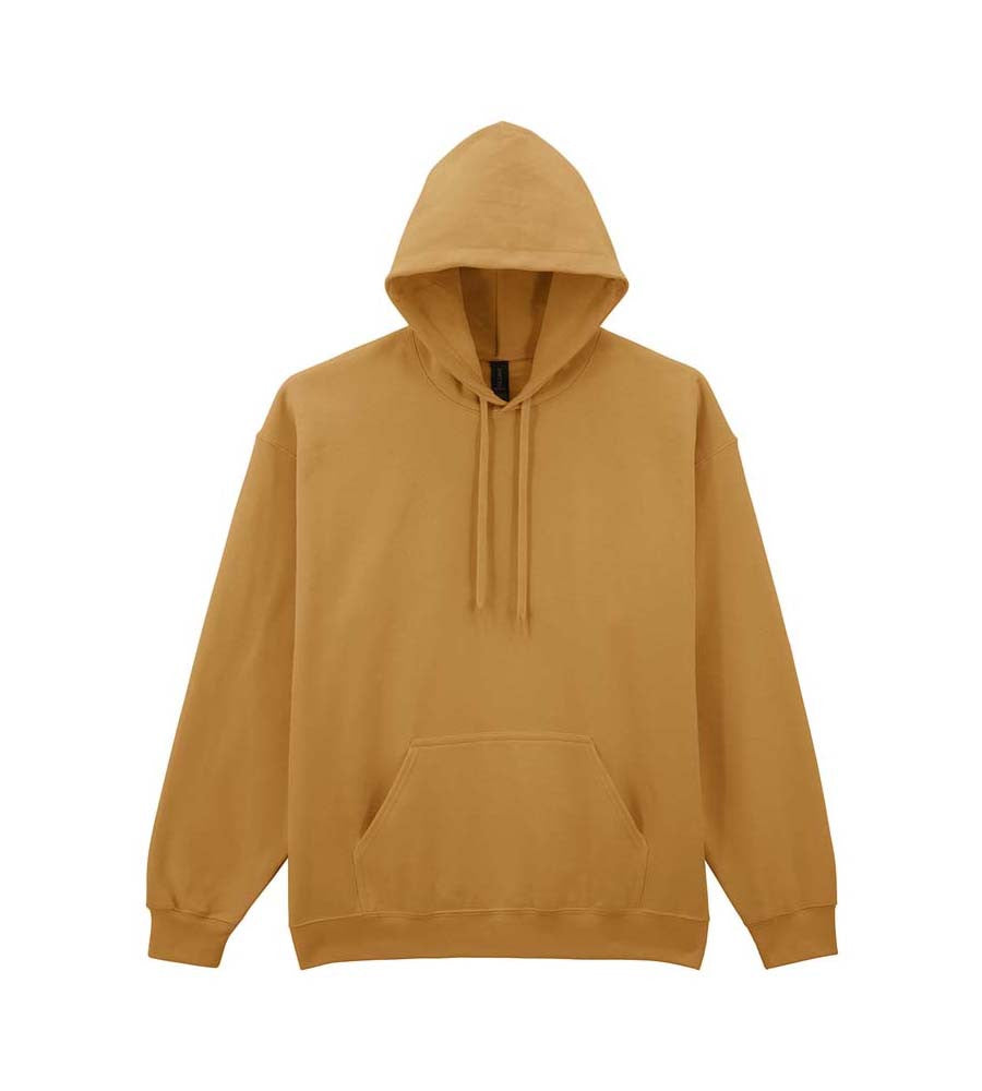 Softstyle Midweight Fleece Adult Hoodie | MUSTARD