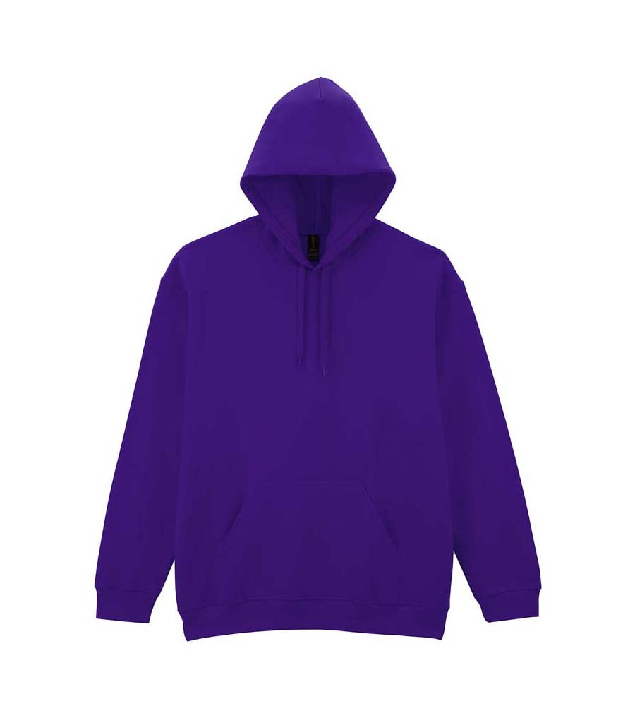 Softstyle Midweight Fleece Adult Hoodie | PURPLE