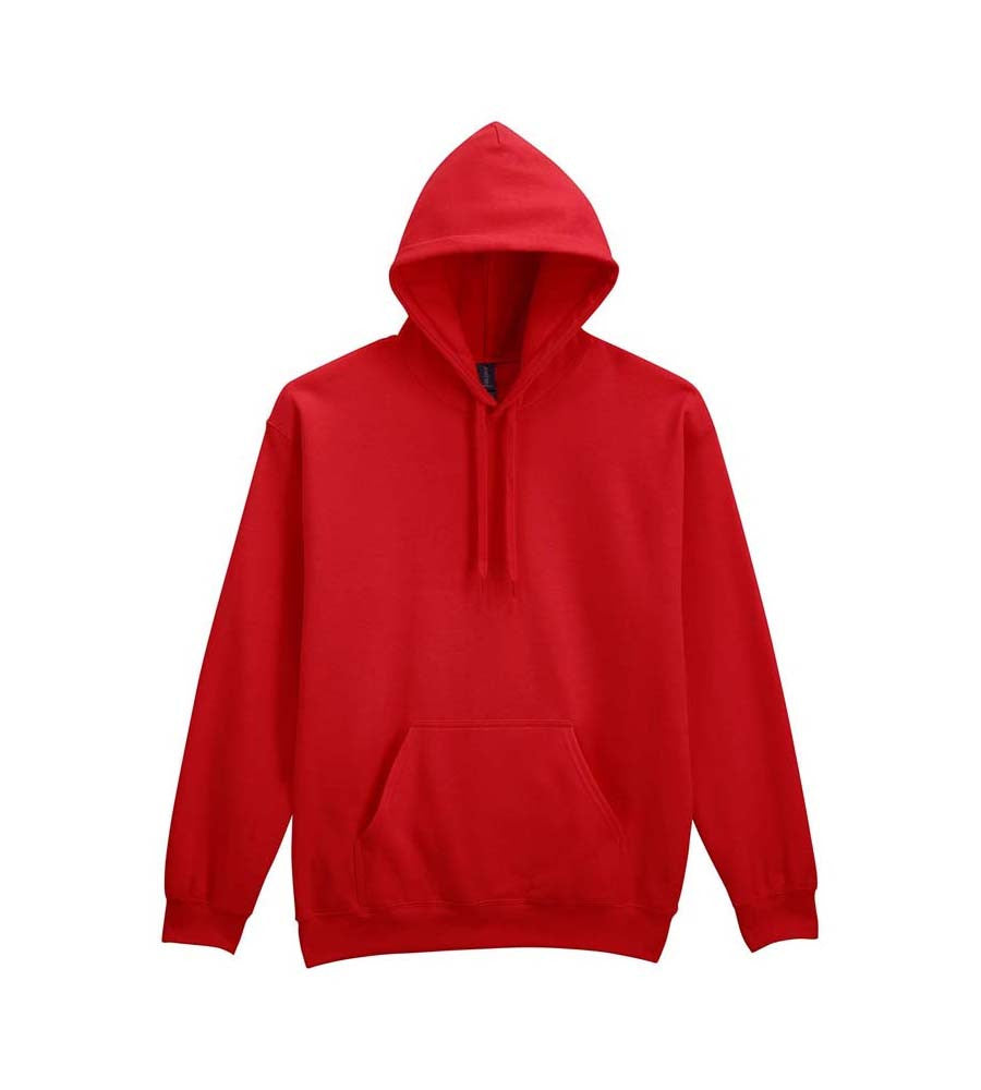 Softstyle Midweight Fleece Adult Hoodie | RED