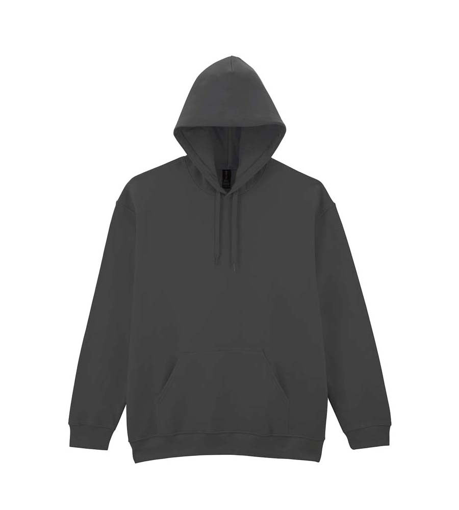 Softstyle Midweight Fleece Adult Hoodie | SMOKE