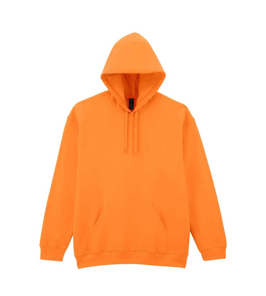 Softstyle Midweight Fleece Adult Hoodie | TANGERINE