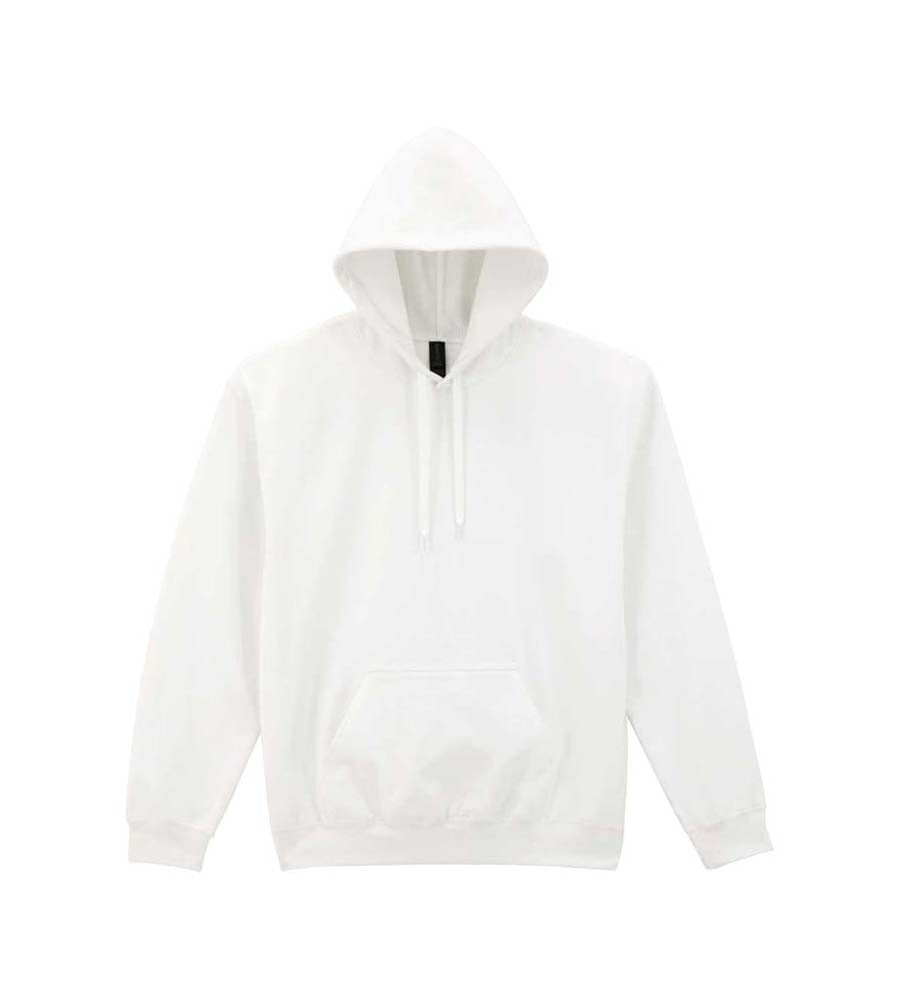 Softstyle Midweight Fleece Adult Hoodie | WHITE