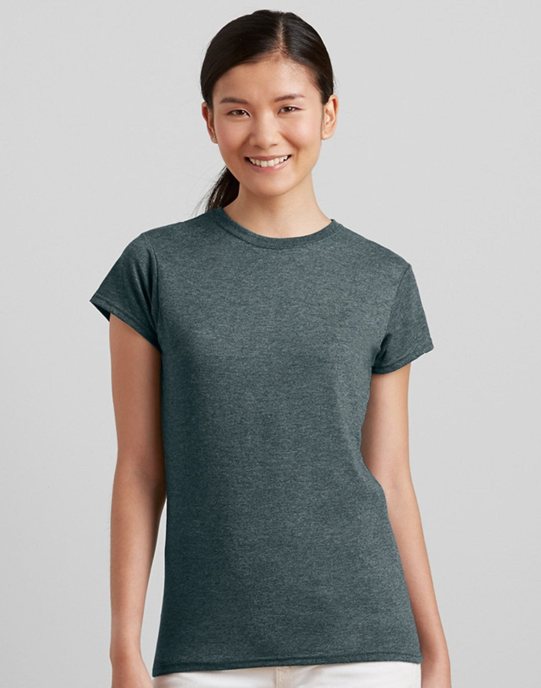 Women's Softstyle Ringspun T-Shirt | DARK HEATHER