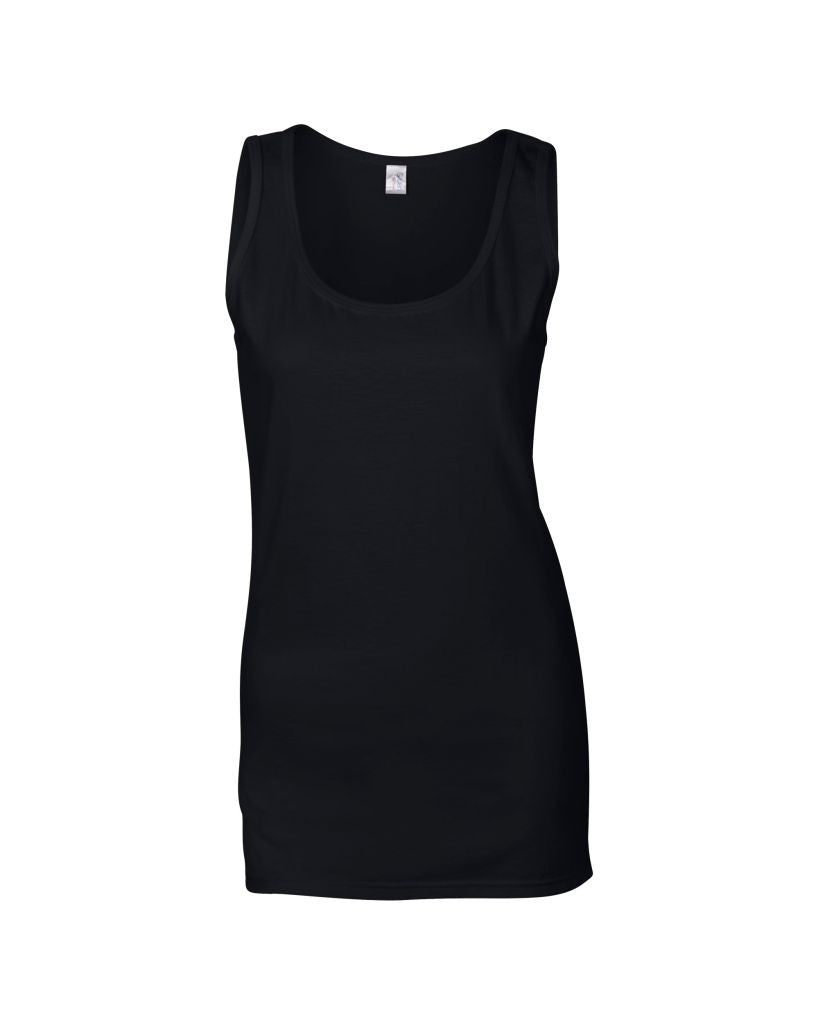 Soft Style Ladies Tank Top | BLACK