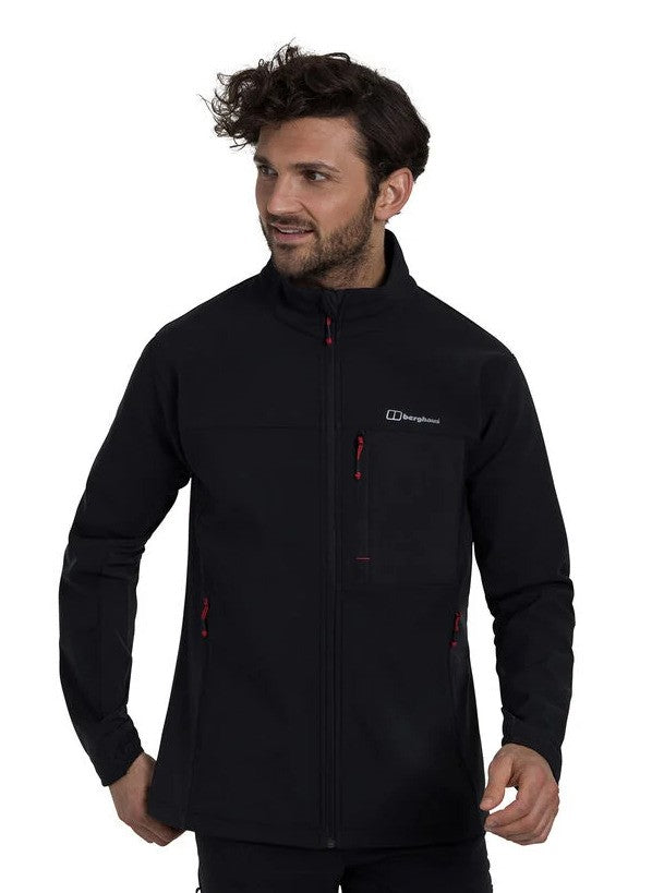 Berghaus Men's Ghlas 2.0 Softshell Jacket | BLACK
