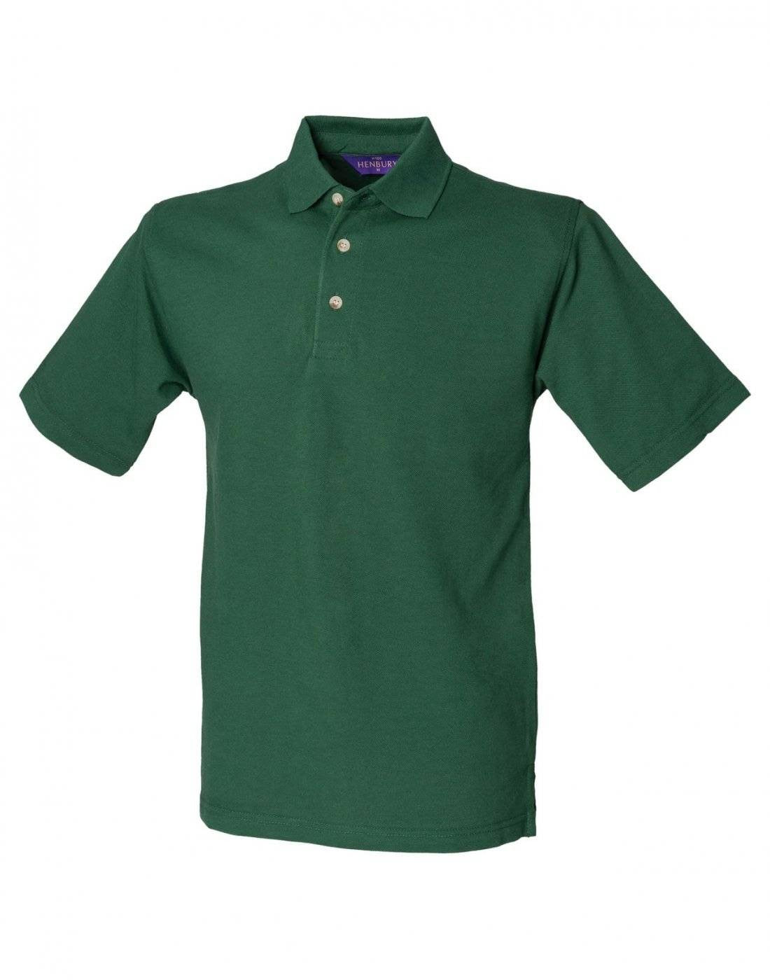 Classic Cotton Pique Polo Shirt | BOTTLE GREEN