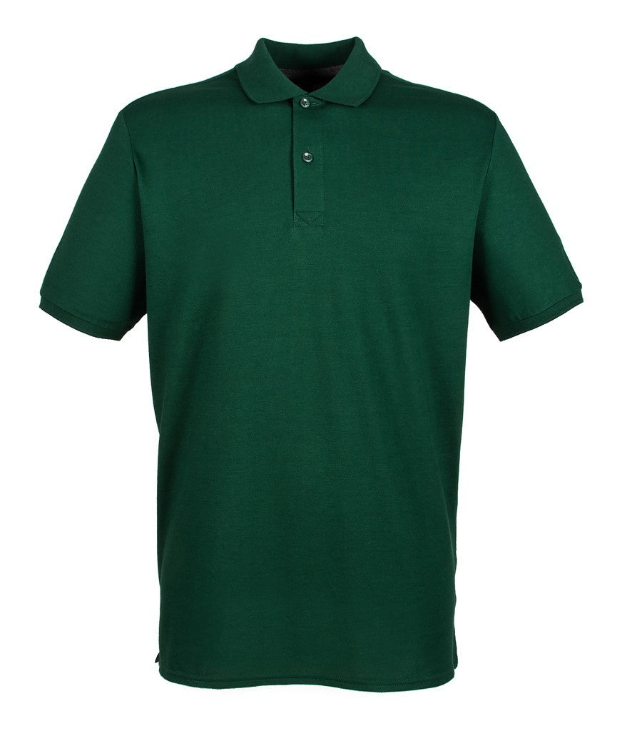 Micro-Fine Pique Polo | BOTTLE GREEN