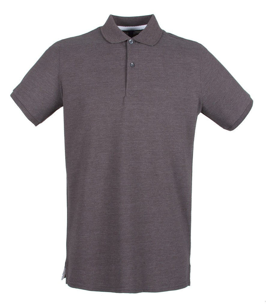 Micro-Fine Pique Polo | CHARCOAL