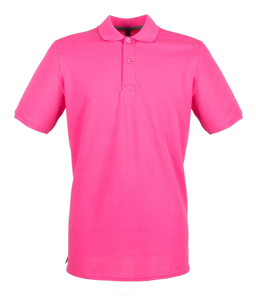 Micro-Fine Pique Polo | FUSCHIA