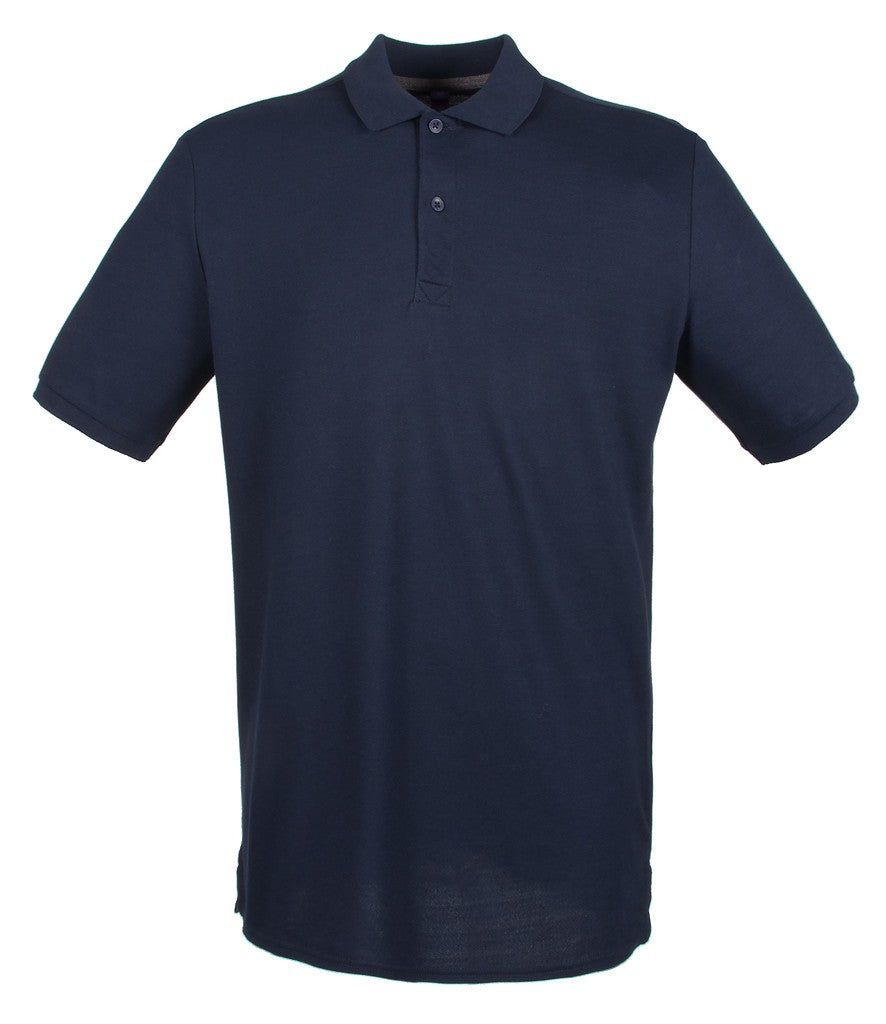 Micro-Fine Pique Polo | OXFORD NAVY