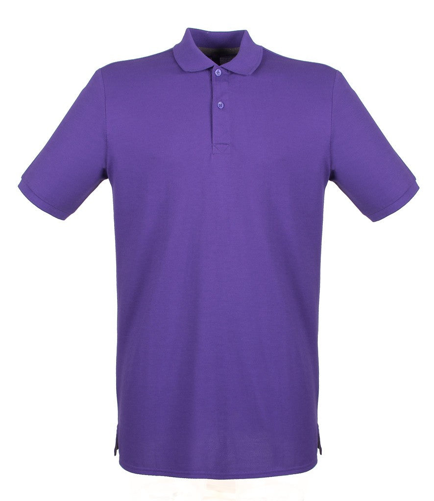 Micro-Fine Pique Polo | PURPLE