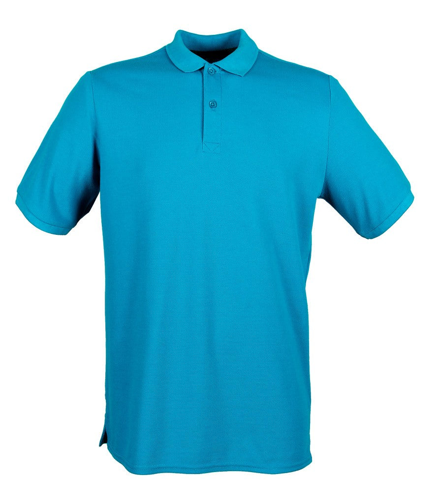 Micro-Fine Pique Polo | SAPPHIRE BLUE