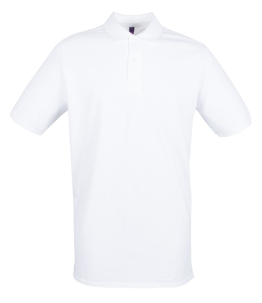 Micro-Fine Pique Polo | WHITE