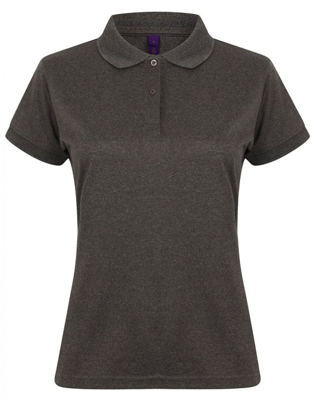 Womens Coolplus Polo Shirt | HEATHER CHARCOAL