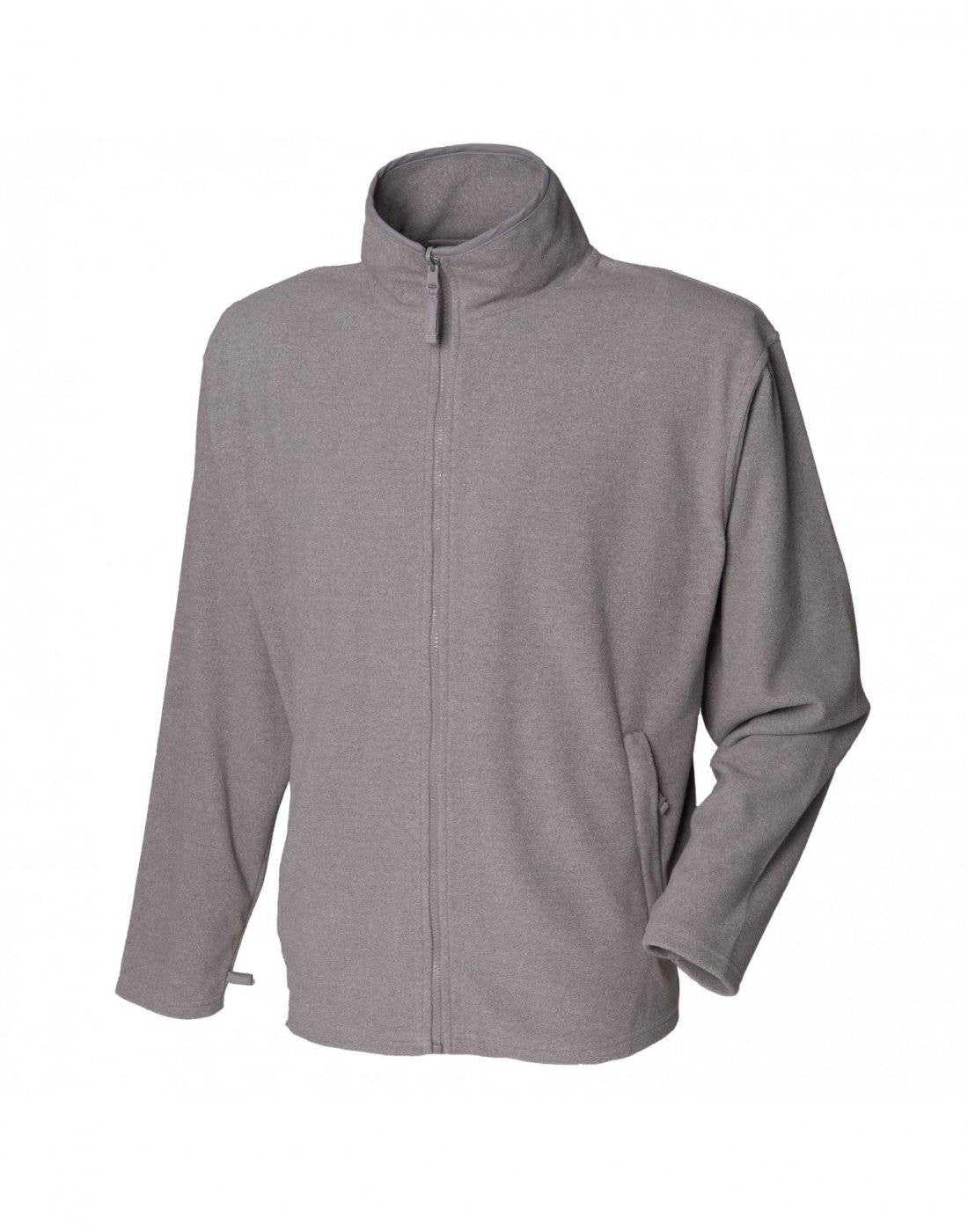 Micro Fleece Jacket | HEATHER GREY