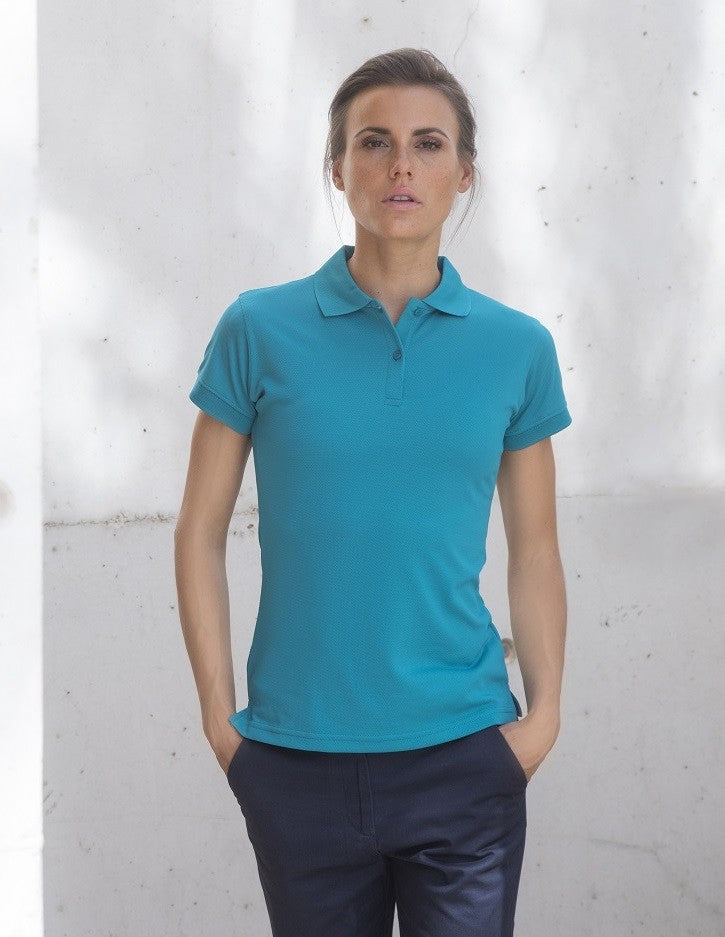 Womens Coolplus Polo Shirt | LIGHT BLUE