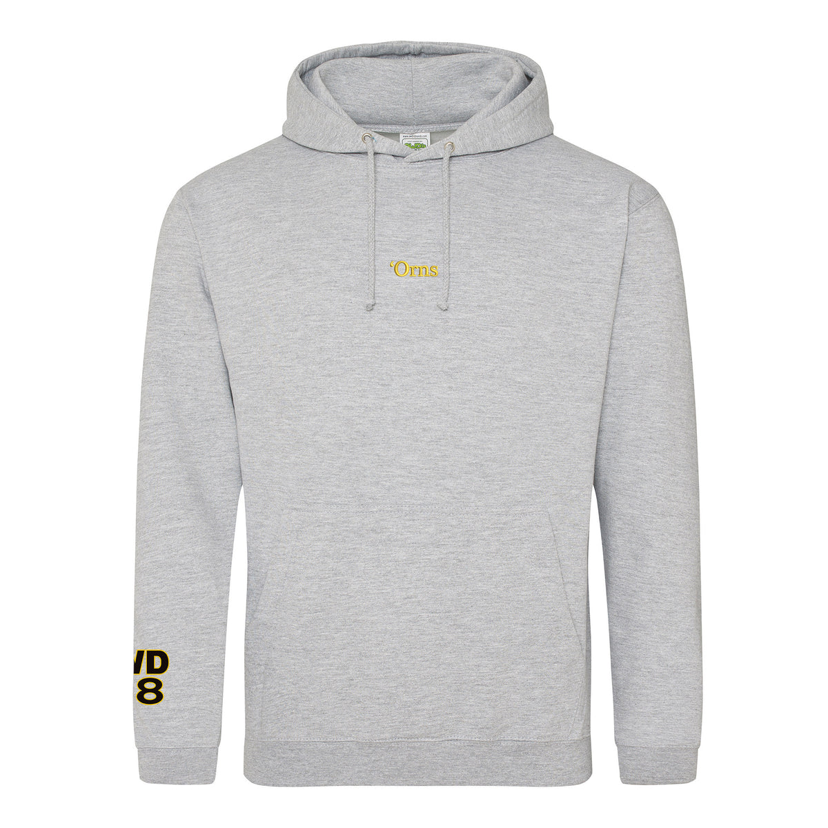 WD18 Orns Hoodie | HEATHER GREY