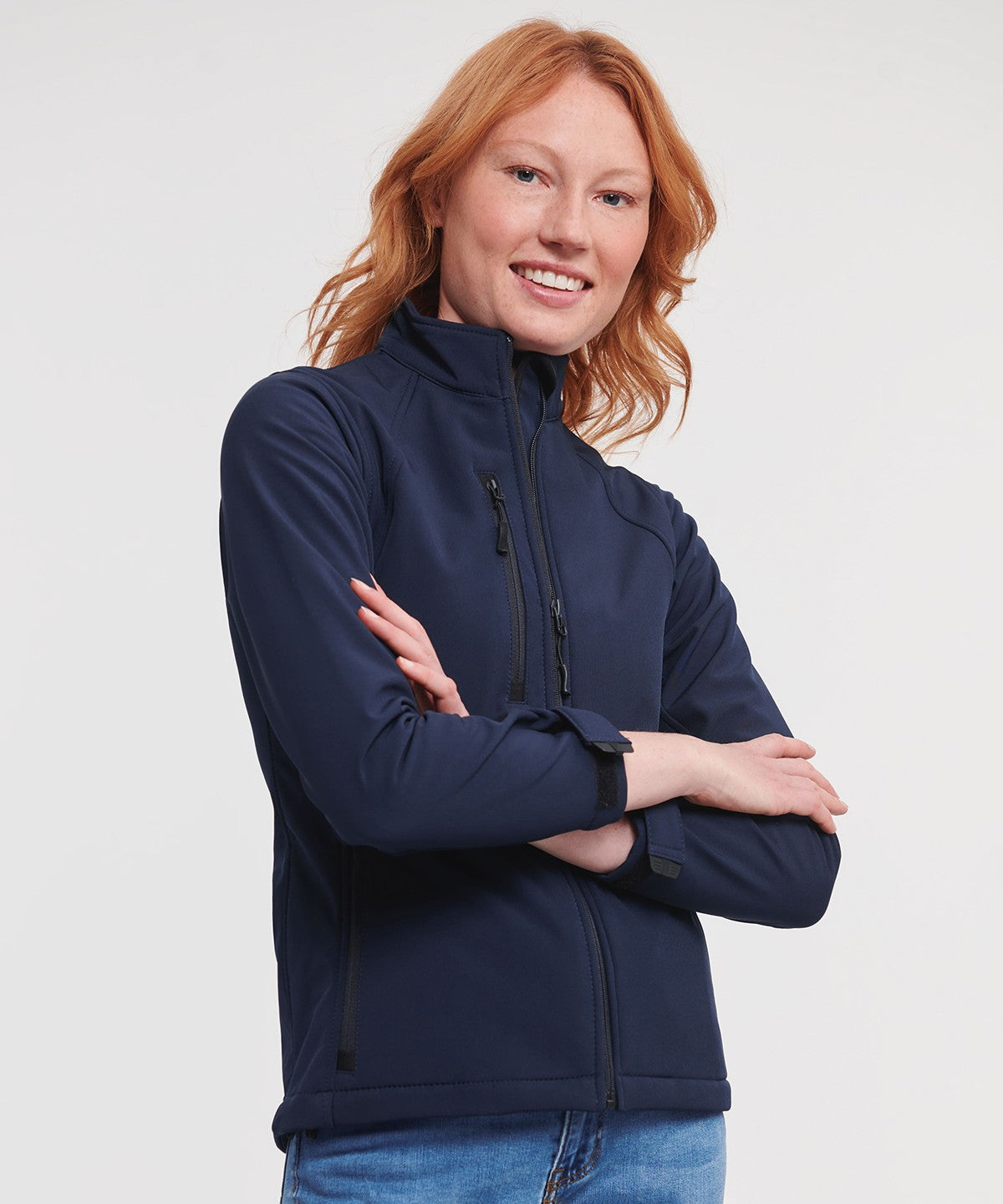 Ladies Soft Shell Jacket | FRENCH NAVY