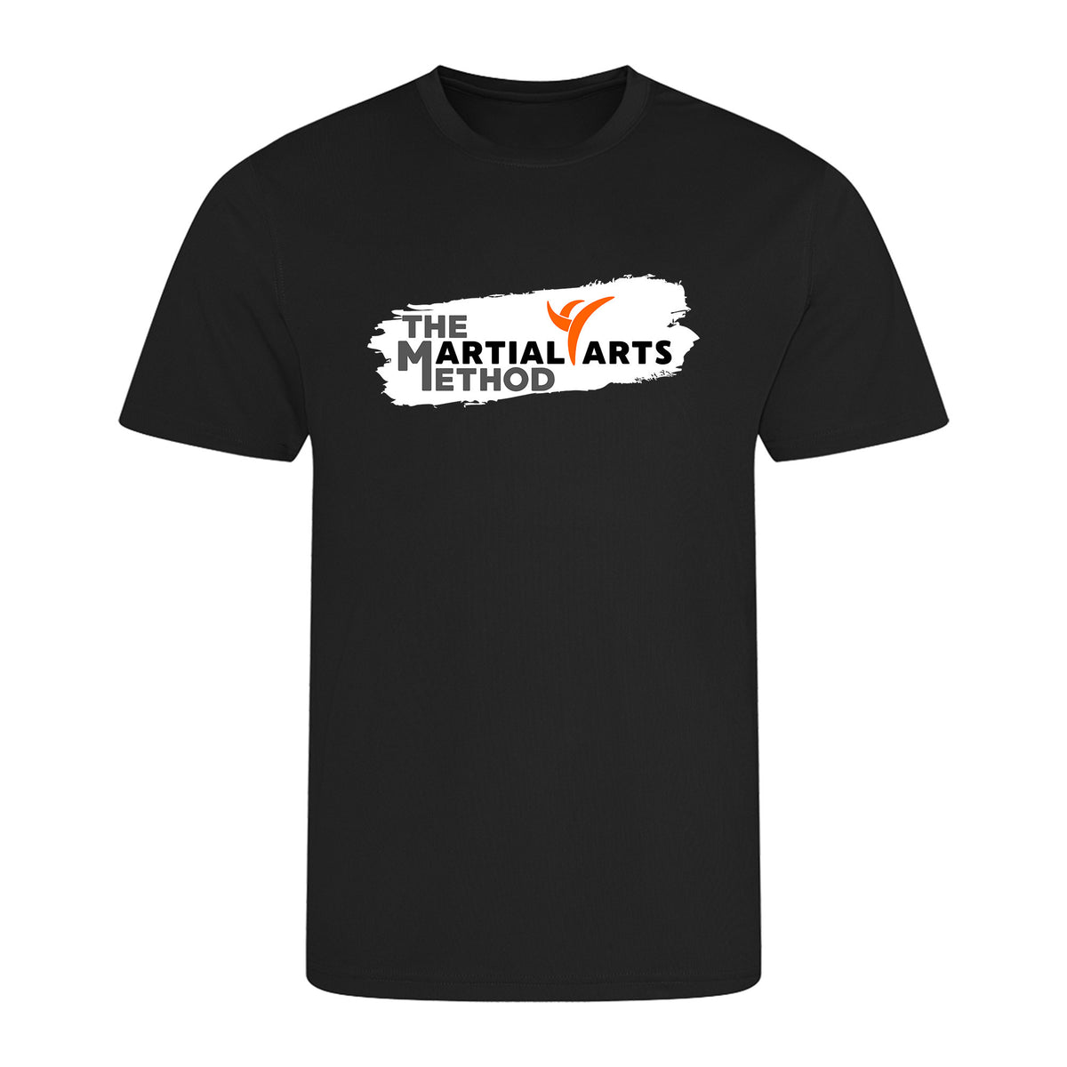 The Martial Arts Method Adults Cool Tee | JET BLACK