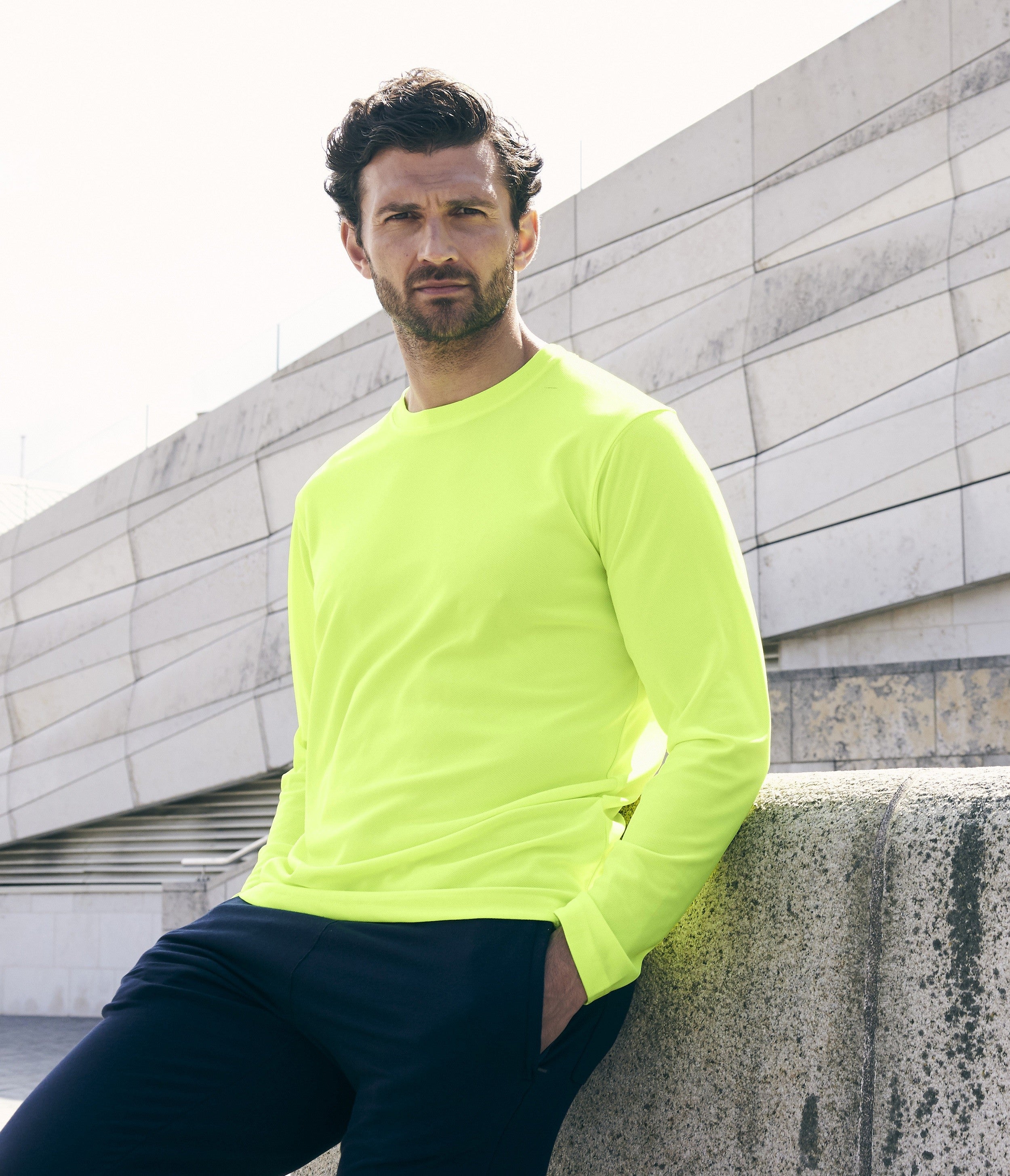 Long Sleeve Cool T | ELECTRIC GREEN