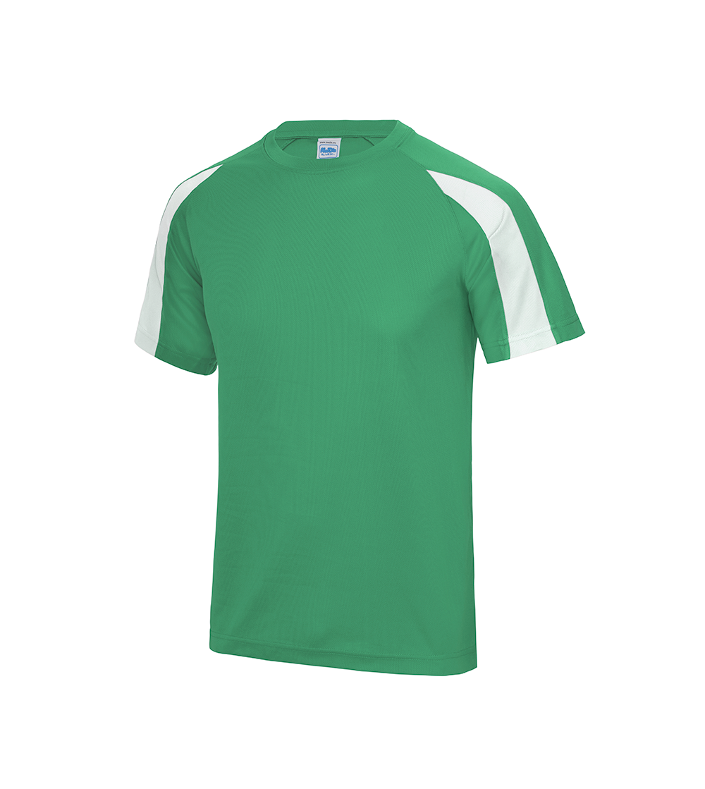 Contrast Cool T | KELLY GREEN/ARCTIC WHITE