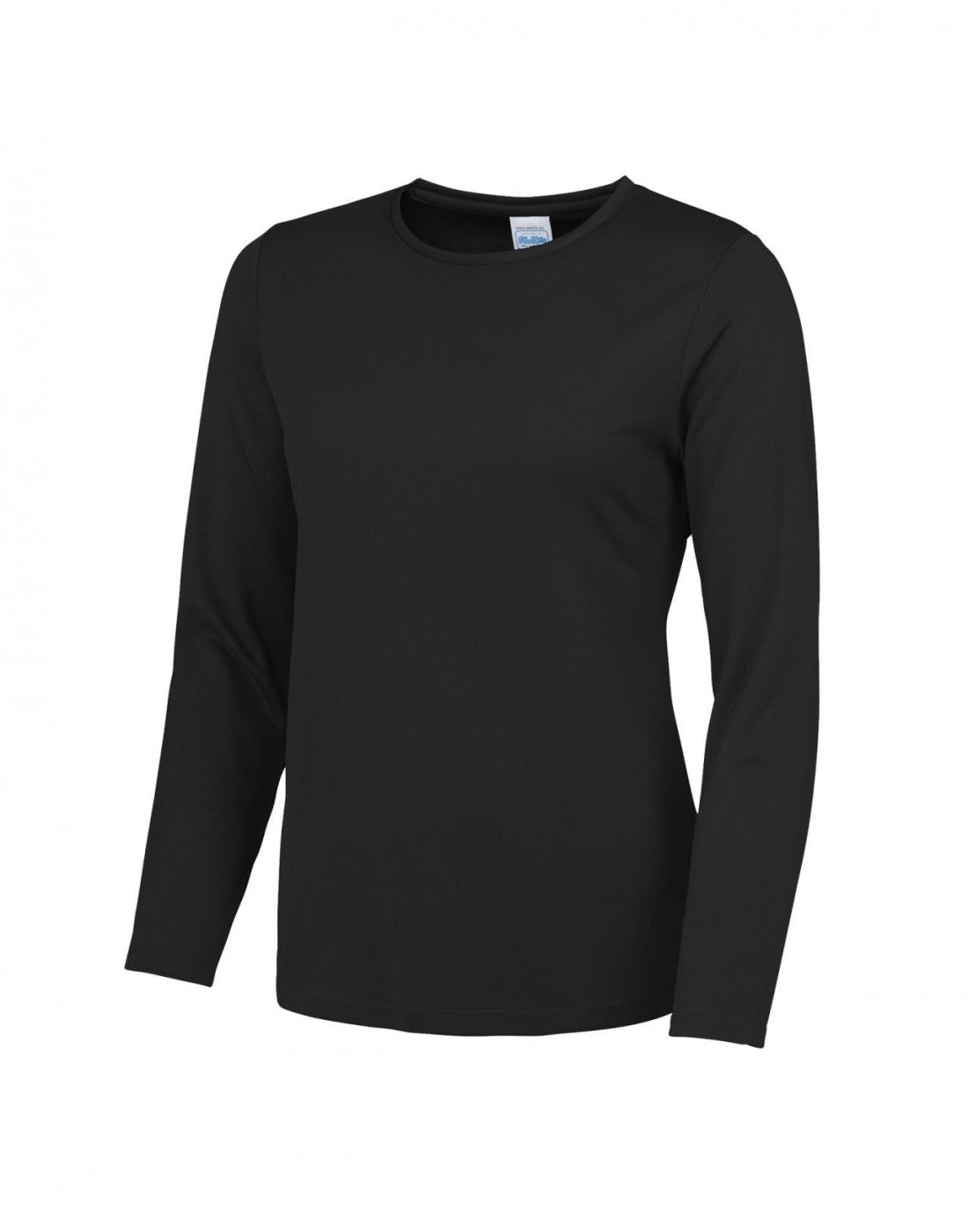Girlie Long Sleeve Cool T | JET BLACK