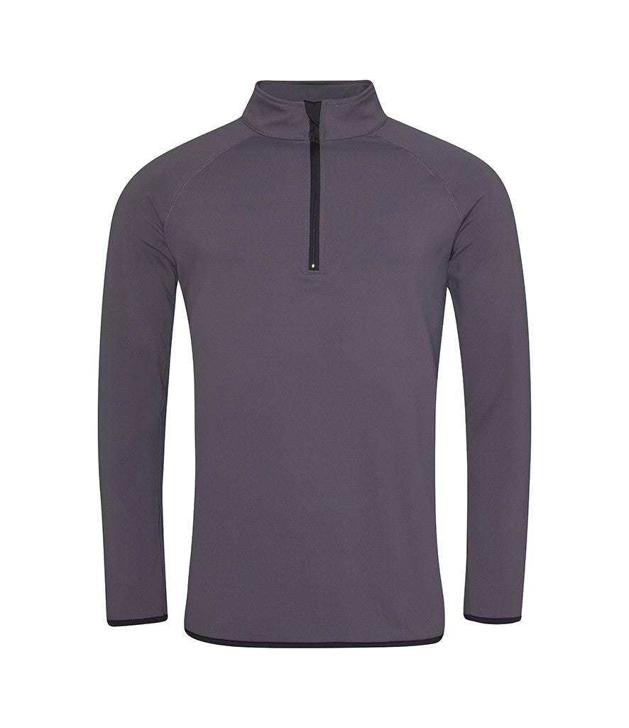Cool 1/2 Zip Sweatshirt | CHARCOAL/JET BLACK