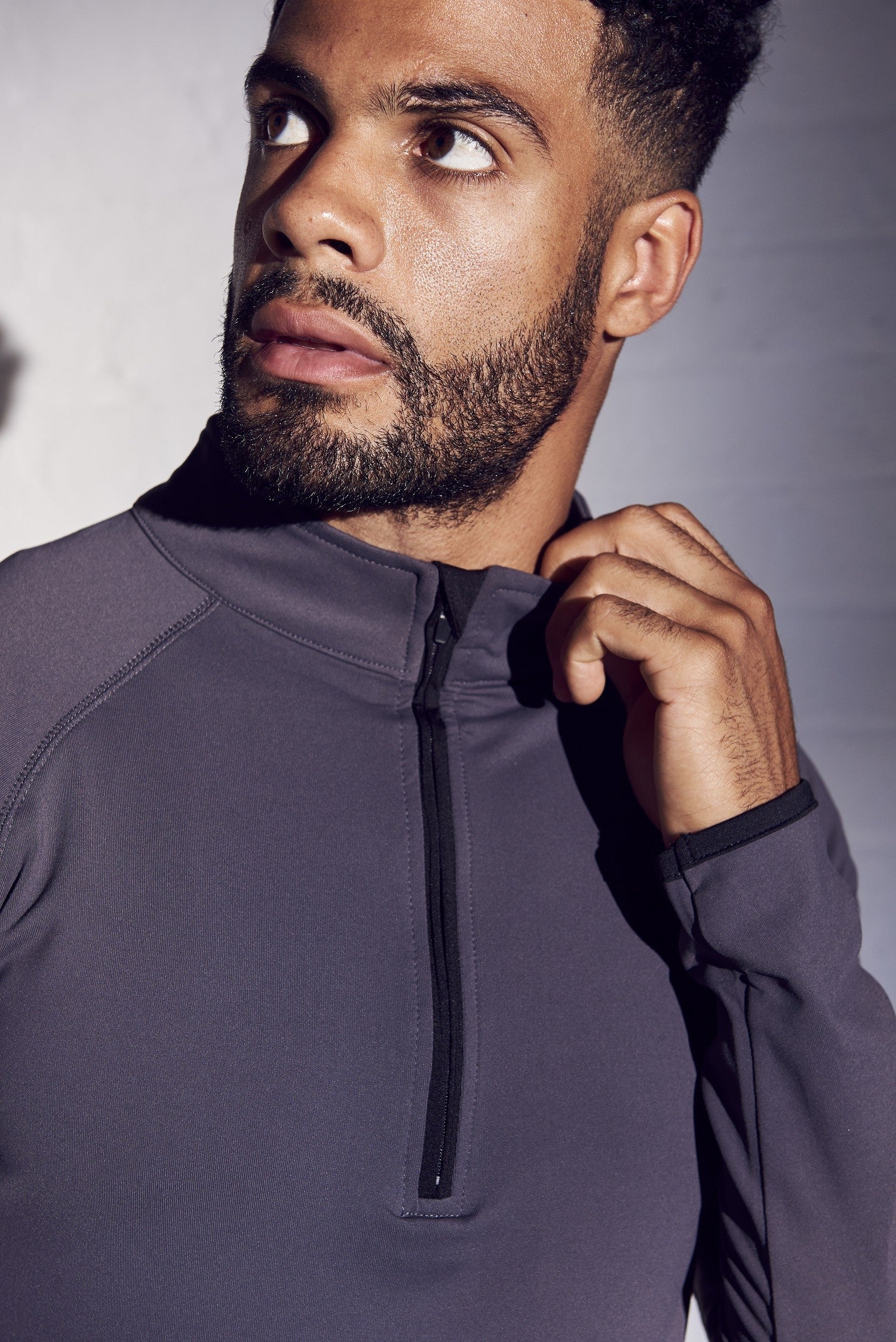 Cool 1/2 Zip Sweatshirt | JET BLACK/ARCTIC WHITE