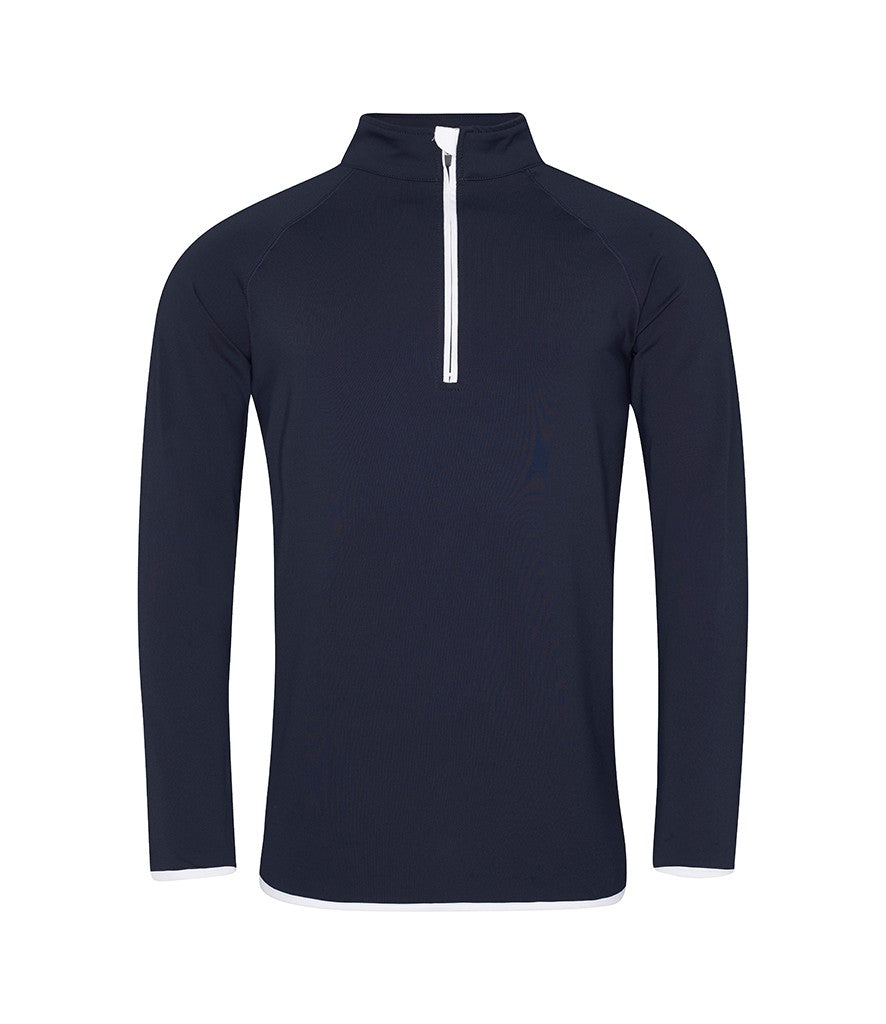 Cool 1/2 Zip Sweatshirt | FRENCH NAVY/ARCTIC WHITE