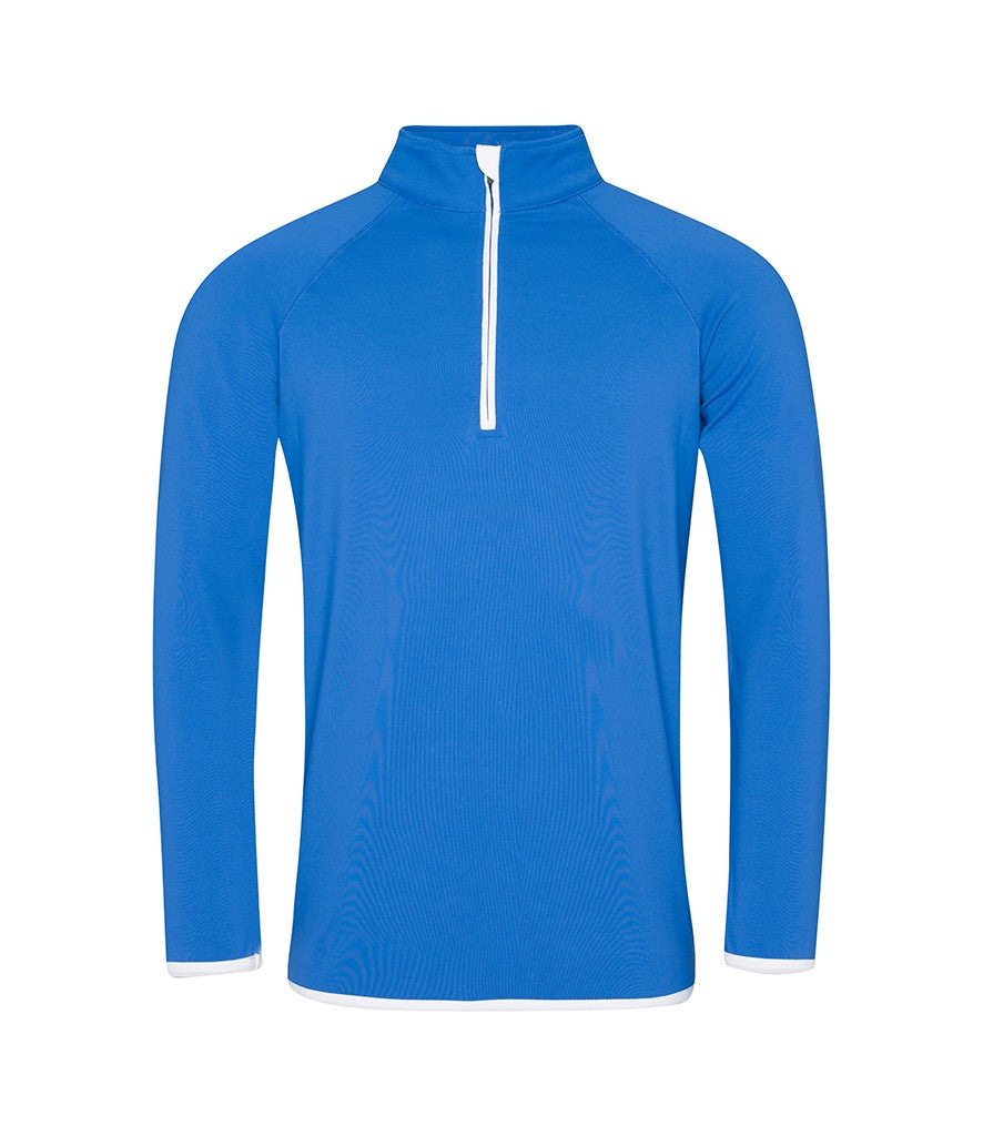 Cool 1/2 Zip Sweatshirt | ROYAL BLUE/ARCTIC WHITE